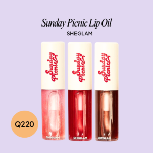 Sheglam Sunday Picnic Layer Cake Lip Oil set 3