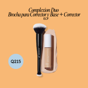 Complexion Duo Brocha Para Corrector y Base Elf + Corrector