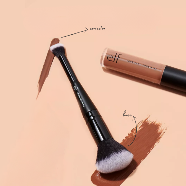 Complexion Duo Brocha Para Corrector y Base Elf + Corrector - Imagen 2