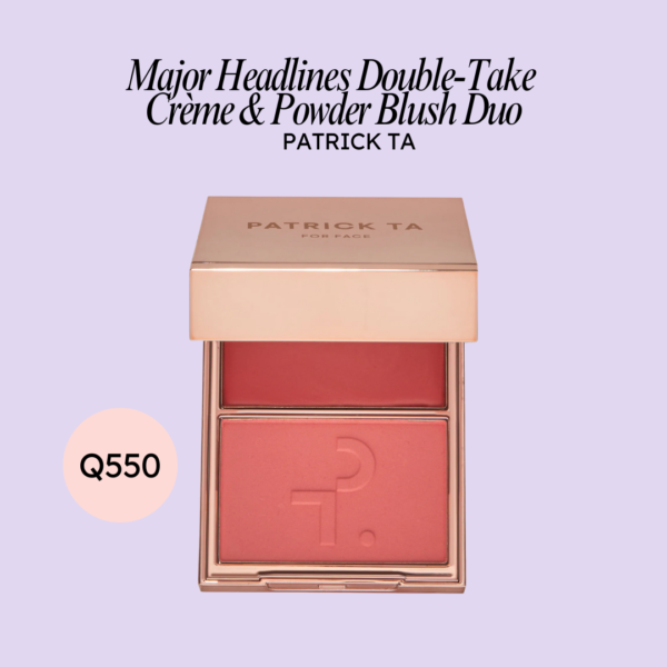 Major headlines double-take  crème & powder blush duo