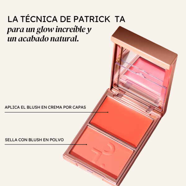 Major headlines double-take  crème & powder blush duo - Imagen 2