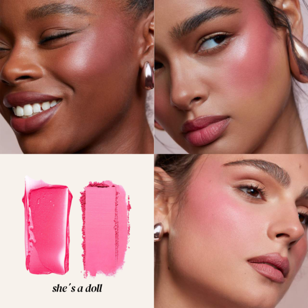 Major headlines double-take  crème & powder blush duo - Imagen 3