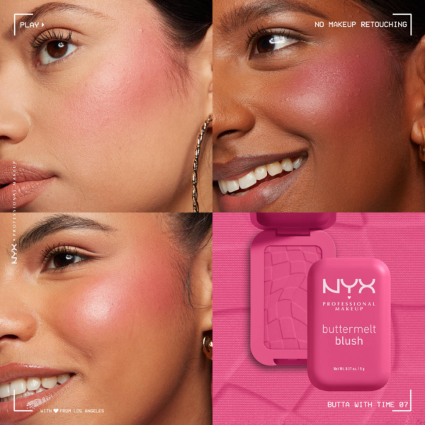 Buttermelt Pressed Powder Blush </br>NYX - Imagen 4