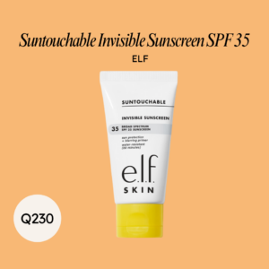 Suntouchable Invisible Sunscreen SPF 35</br>elf