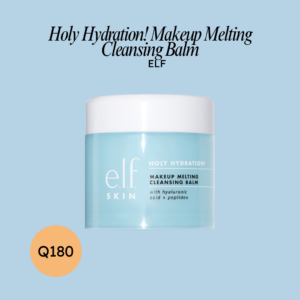 Holy Hydration! Makeup Melting Cleansing Balm elf