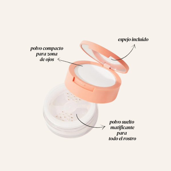 Insta-Ready Face & Under Eye Setting Powder - Imagen 3