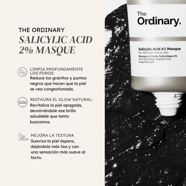 Mascarilla ácido salicílico 2% (50ml) The Ordinary - Imagen 2