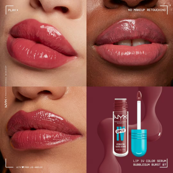 Lip I.V. Hydrating Gloss Stain</br>NYX - Imagen 3