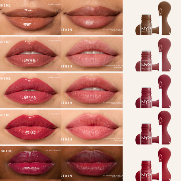 Lip I.V. Hydrating Gloss Stain</br>NYX - Imagen 5